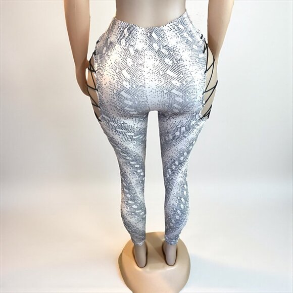 Snake Print Women 2 Piece Outfits - Picture 8 of 12